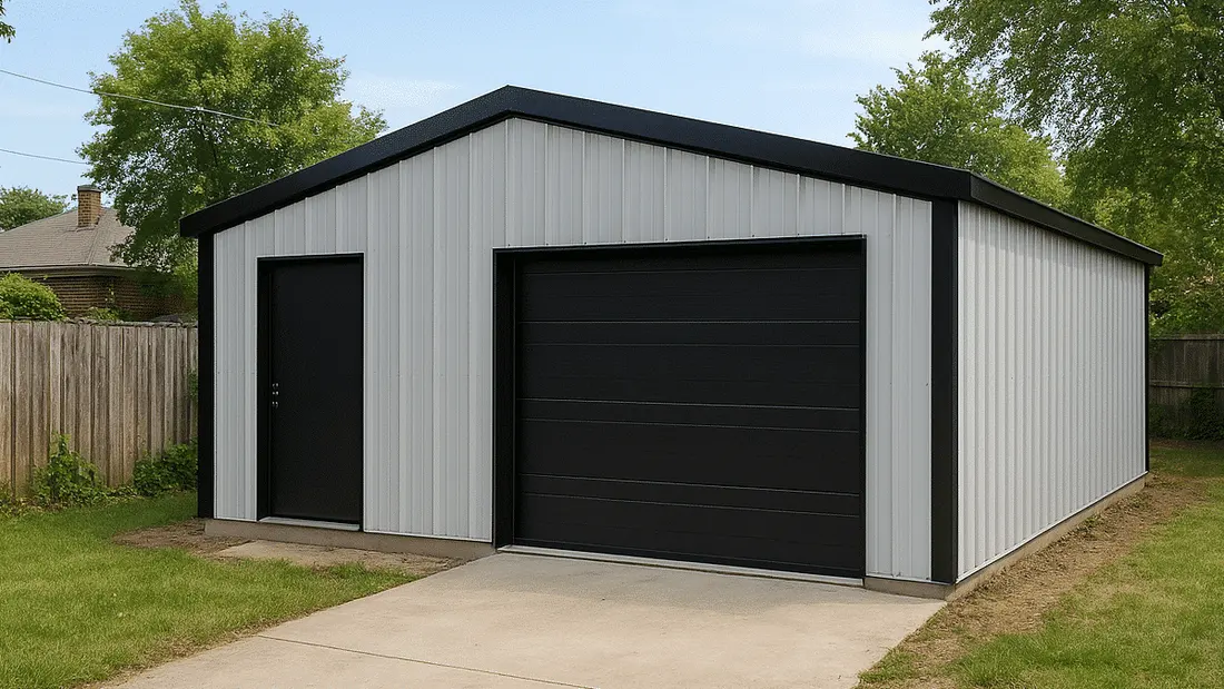 20' x 24' Backyard Garage steel building kit