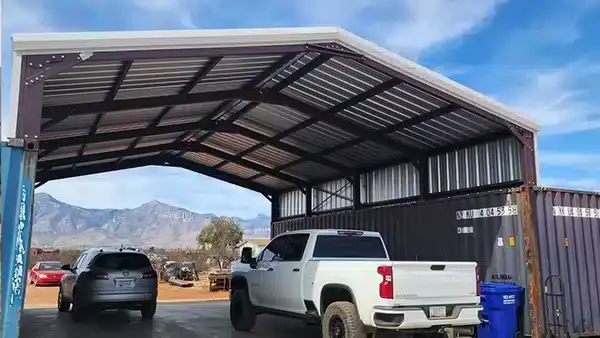 25' x 40' Container Cover steel building kit