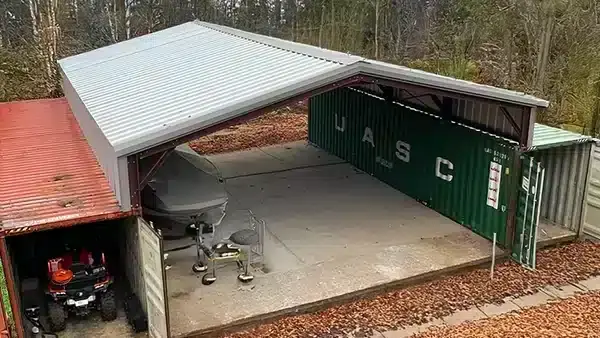 30' x 40' Container Cover steel building kit