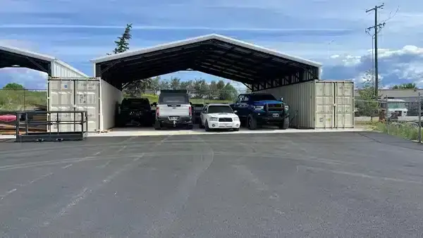 35' x 40' Container Cover steel building kit