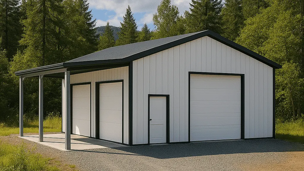 36' x 26' Workshop steel building kit