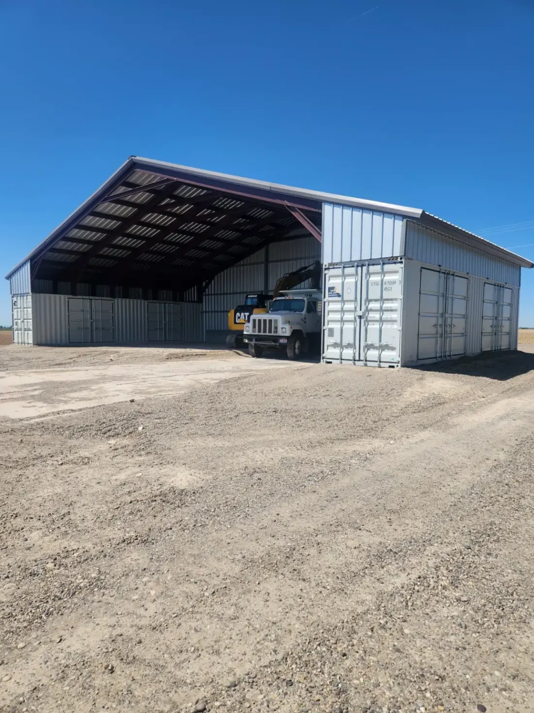 40' x 40' Container Cover steel building kit