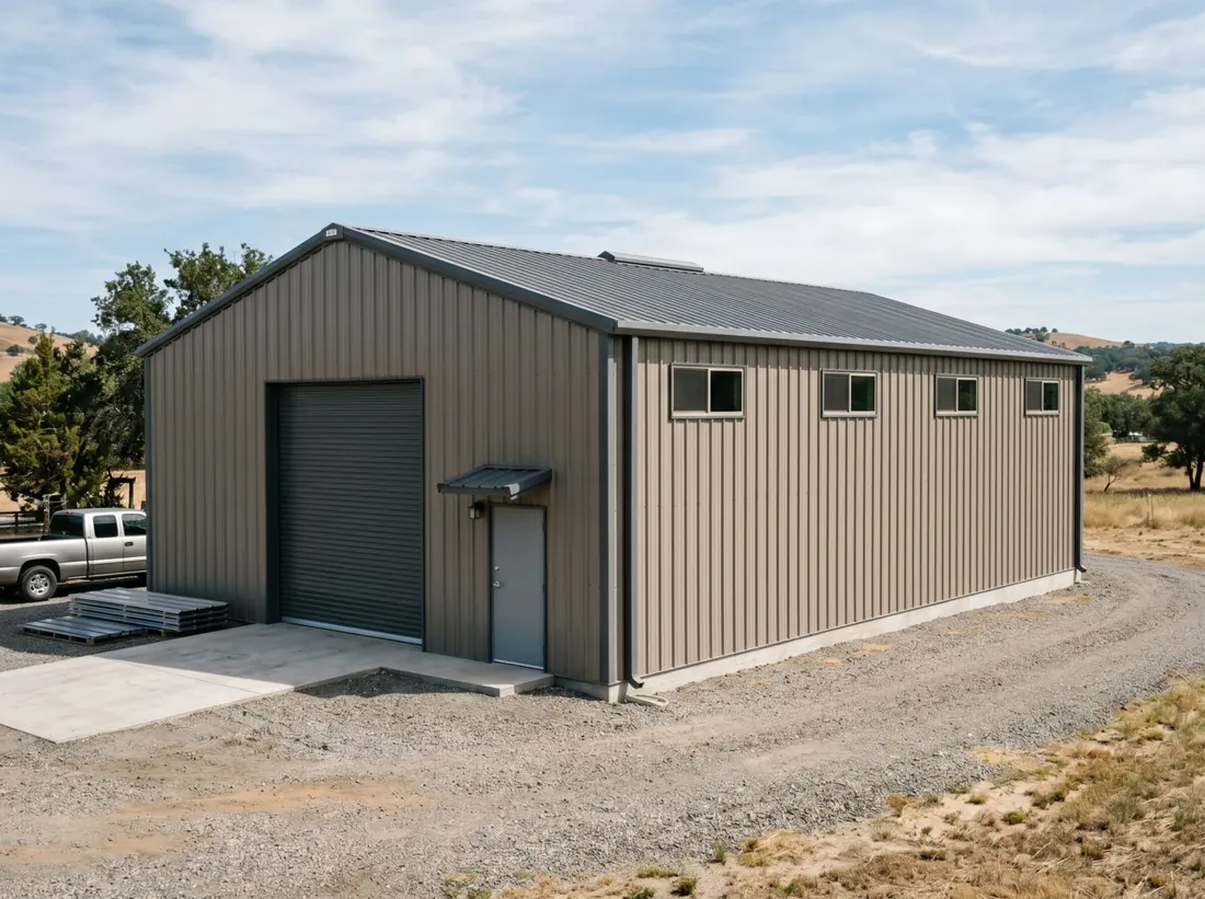 40' x 60' Industrial Use steel building kit