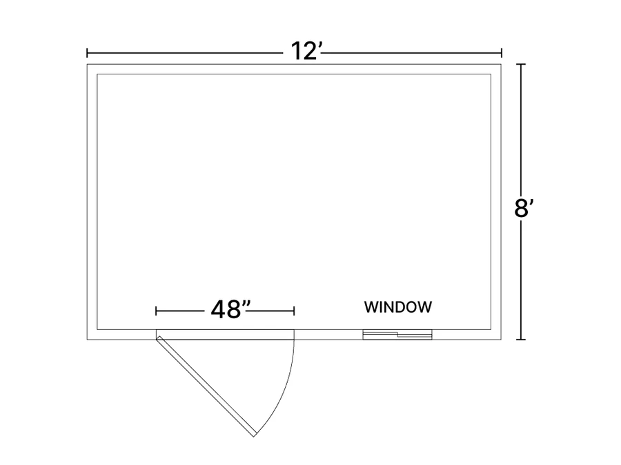 Floor plan 804 for the The Barn