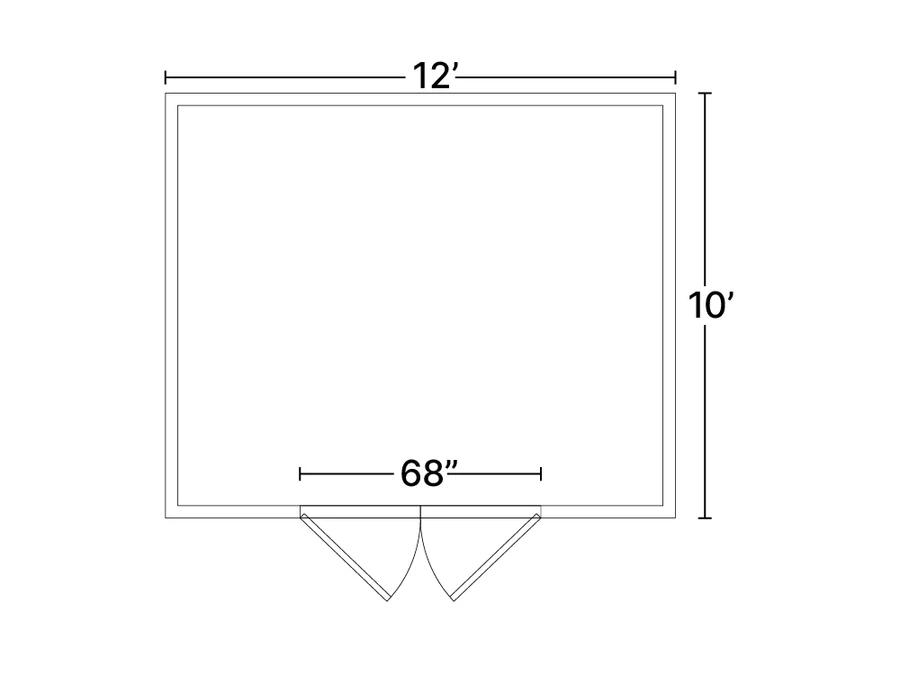 Floor plan 806 for the The Barn