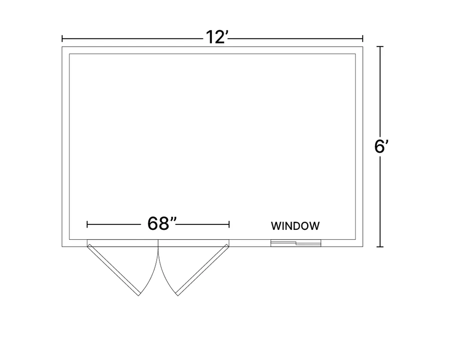 Floor plan 809 for the The Barn
