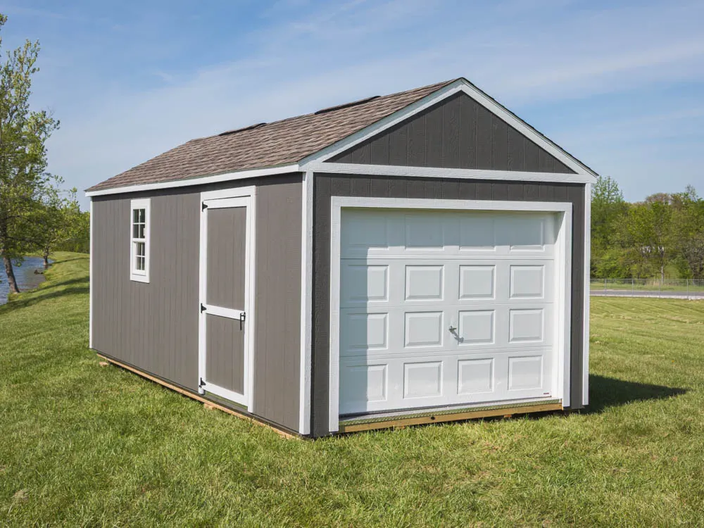 Utility Garage — Vehicle storage that arrives finished