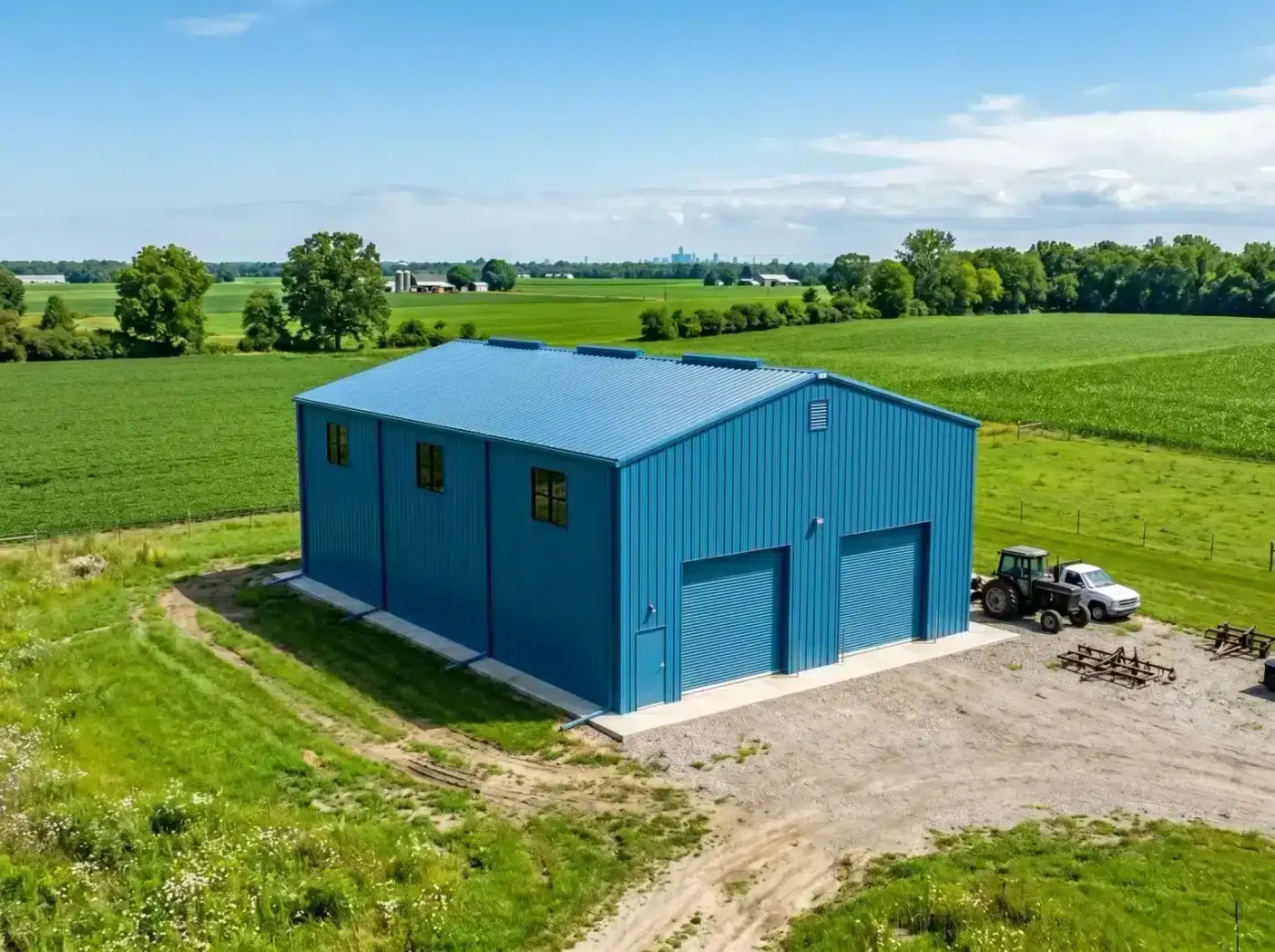 Agricultural & Farm Buildings — Built for equipment that does not wait for weather