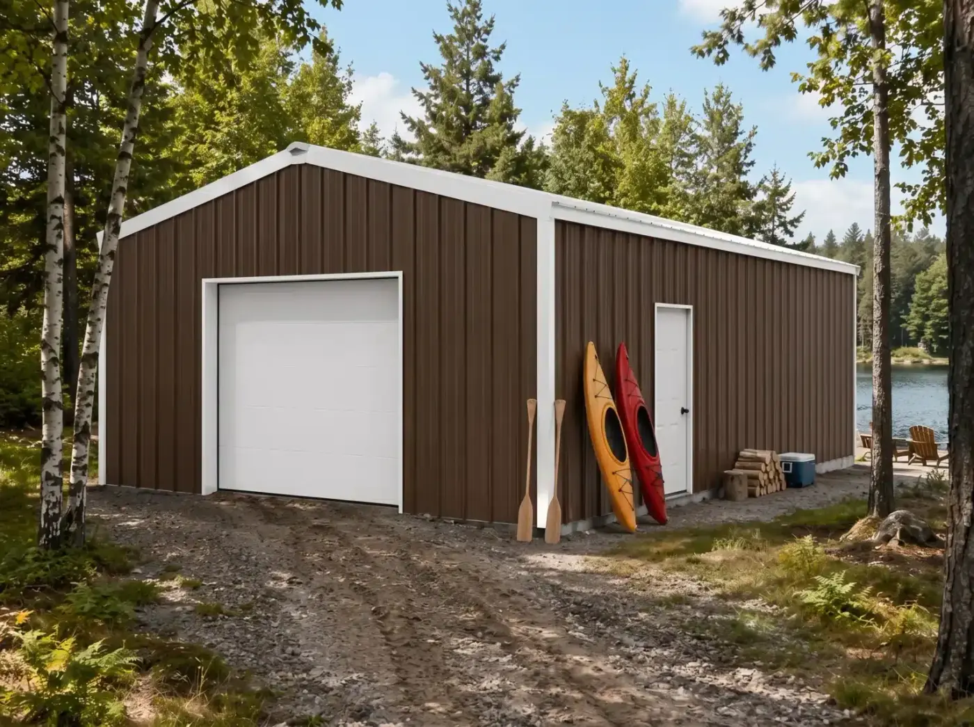 Storage Buildings — Dry, secure, and not made of vinyl
